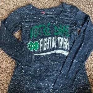 Norte Dame long sleeve shirt